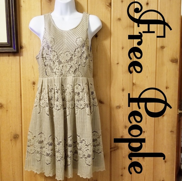 Free People Dresses & Skirts - Free People Fit and Flare Dress Sleeveless